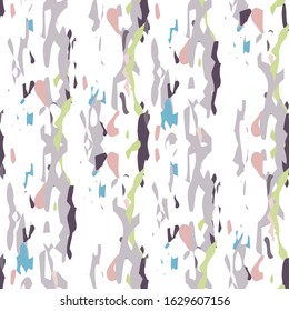 Batik, Hand Drawn. Paint Texture Seamless Pattern. Tribal Texture. Hand Drawn Painted. Pink Mint Modern Geo Ethnic Bed Linen.  Ornamental Graphic Shibori Art.