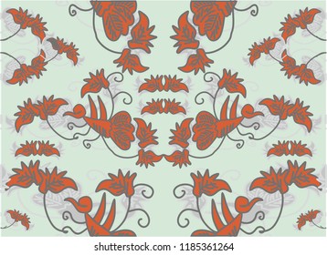 Batik Indonesian: is a technique of wax-resist dyeing applied to whole cloth, or cloth made using this technique originated from Indonesia.