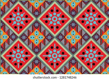 Batik Indonesian: is a technique of wax-resist dyeing applied to whole cloth, or cloth made using this technique originated from Indonesia.

