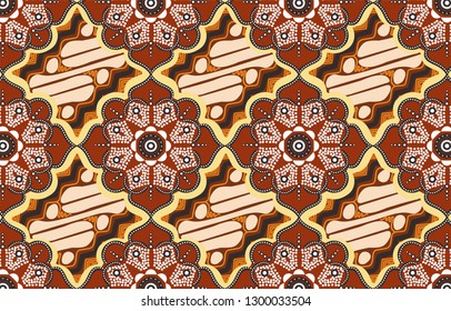 Batik Indonesian: is a technique of wax-resist dyeing applied to whole cloth, or cloth made using this technique originated from Indonesia.
