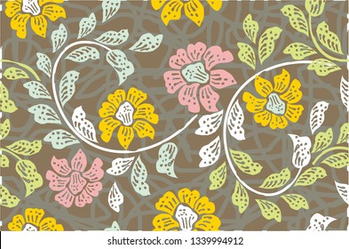 Batik Indonesian: is a technique of wax-resist dyeing applied to whole cloth, or cloth made using this technique originated from Indonesia.