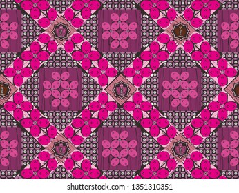    
Batik Indonesian: is a technique of wax-resist dyeing applied to whole cloth, or cloth made using this technique originated from Indonesia.