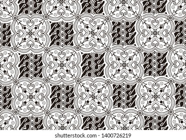 Batik Indonesian: is a technique of wax-resist dyeing applied to whole cloth, or cloth made using this technique originated from Indonesia.