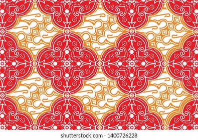 Batik Indonesian: is a technique of wax-resist dyeing applied to whole cloth, or cloth made using this technique originated from Indonesia.