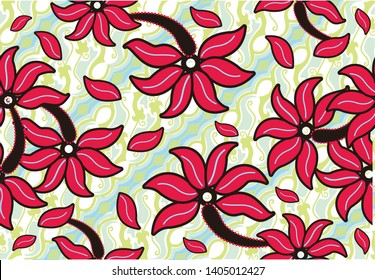 Batik Indonesian: is a technique of wax-resist dyeing applied to whole cloth, or cloth made using this technique originated from Indonesia.