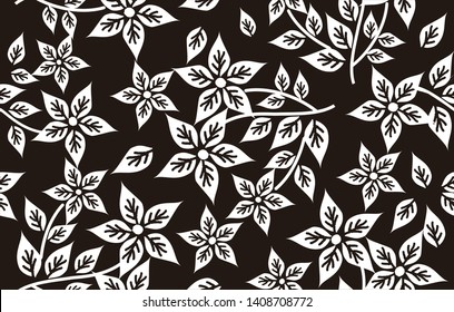 Batik Indonesian: is a technique of wax-resist dyeing applied to whole cloth, or cloth made using this technique originated from Indonesia.