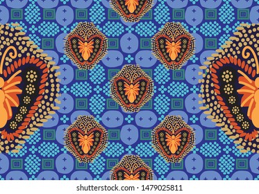 Batik Indonesian: is a technique of wax-resist dyeing applied to whole cloth, or cloth made using this technique originated from Indonesia.