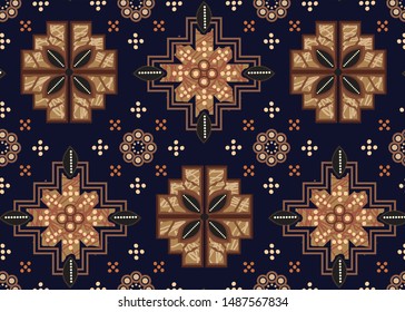 Batik Indonesian: is a technique of wax-resist dyeing applied to whole cloth, or cloth made using this technique originated from Indonesia.