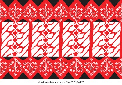 Batik Indonesian: is a technique of wax-resist dyeing applied to whole cloth, or cloth made using this technique originated from Indonesia.