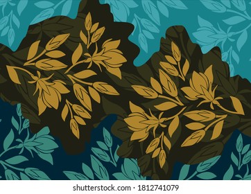 Batik Indonesian: is a technique of wax-resist dyeing applied to whole cloth, or cloth made using this technique originated from Indonesia.