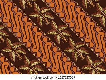 Batik Indonesian: is a technique of wax-resist dyeing applied to whole cloth, or cloth made using this technique originated from Indonesia.