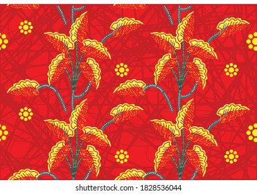 Batik Indonesian: is a technique of wax-resist dyeing applied to whole cloth, or cloth made using this technique originated from Indonesia.

