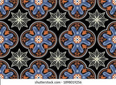 Batik Indonesian: is a technique of wax-resist dyeing applied to whole cloth, or cloth made using this technique originated from Indonesia.