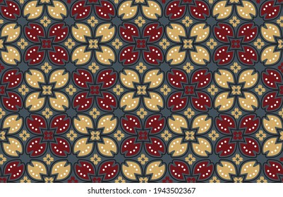 Batik Indonesian: is a technique of wax-resist dyeing applied to whole cloth, or cloth made using this technique originated from Indonesia.