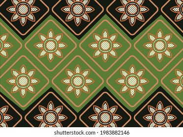 Batik Indonesian: is a technique of wax-resist dyeing applied to whole cloth, or cloth made using this technique originated from Indonesia.