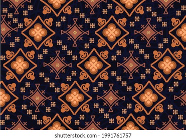 Batik Indonesian: is a technique of wax-resist dyeing applied to whole cloth, or cloth made using this technique originated from Indonesia.