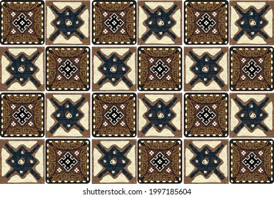 Batik Indonesian: es una técnica de tinte de resistencia a la cera aplicada a tejidos enteros, o tela hecha usando esta técnica originada en Indonesia.