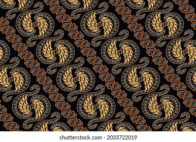 Batik Indonesian: is a technique of wax-resist dyeing applied to whole cloth, or cloth made using this technique originated from Indonesia.