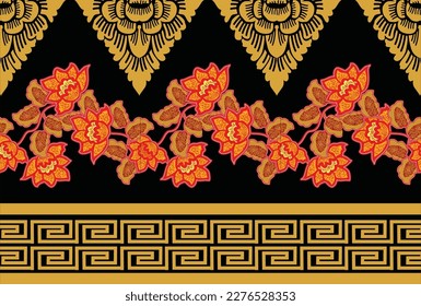 Batik Indonesian: is a technique of wax-resist dyeing applied to whole cloth, or cloth made using this technique originated from Indonesia.
