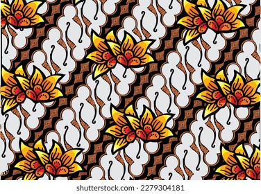 Batik Indonesian: is a technique of wax-resist dyeing applied to whole cloth, or cloth made using this technique originated from Indonesia.