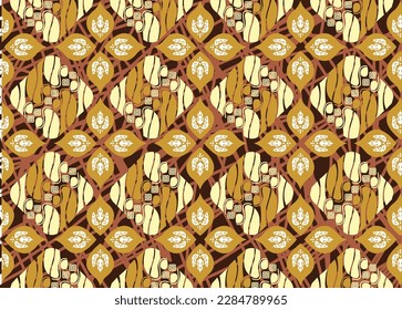 Batik Indonesian: is a technique of wax-resist dyeing applied to whole cloth, or cloth made using this technique originated from Indonesia.