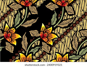 Batik Indonesian: is a technique of wax-resist dyeing applied to whole cloth, or cloth made using this technique originated from Indonesia.