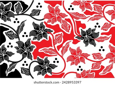 Batik Indonesian: is a technique of wax-resist dyeing applied to whole cloth, or cloth made using this technique originated from Indonesia.