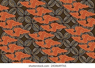 Batik Indonesian: is a technique of wax-resist dyeing applied to whole cloth, or cloth made using this technique originated from Indonesia.