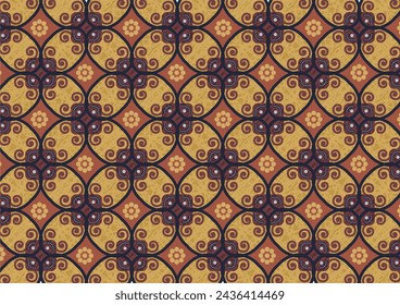 Batik Indonesian: is a technique of wax-resist dyeing applied to whole cloth, or cloth made using this technique originated from Indonesia.