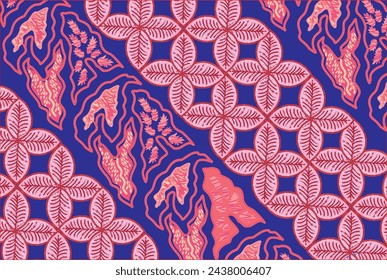 Batik Indonesian: is a technique of wax-resist dyeing applied to whole cloth, or cloth made using this technique originated from Indonesia.
