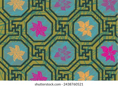 Batik Indonesian: is a technique of wax-resist dyeing applied to whole cloth, or cloth made using this technique originated from Indonesia.