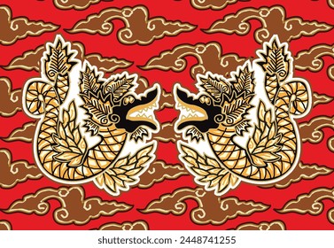 Batik Indonesian: is a technique of wax-resist dyeing applied to whole cloth, or cloth made using this technique originated from Indonesia.