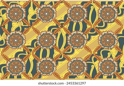 Batik Indonesian: is a technique of wax-resist dyeing applied to whole cloth, or cloth made using this technique originated from Indonesia.