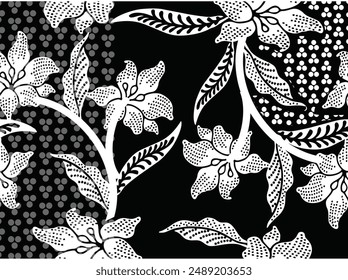 Batik Indonesian: is a technique of wax-resist dyeing applied to whole cloth, or cloth made using this technique originated from Indonesia.