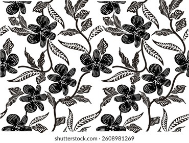 Batik Indonesian: is a technique of wax-resist dyeing applied to whole cloth, or cloth made using this technique originated from Indonesia.