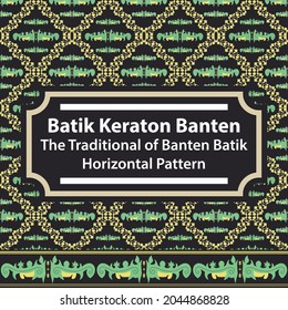 Batik Keraton Banten - The Traditional of Banten Batik Horizontal Pattern
