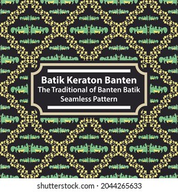 Batik Keraton Banten - The Traditional of Banten Batik Seamless Pattern