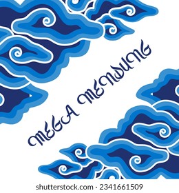 Vector Batik MegaMendung para diseño