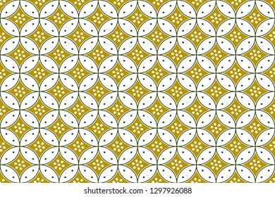 Batik is a method of dyeing cloth and making it resistant using wax. Such fabrics originally come from Indonesia.