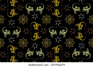 Batik is a method of dyeing cloth and making it resistant using wax. Such fabrics originally come from Indonesia.