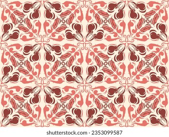 batik motif design, can be used for background or fabric design