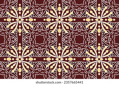 batik motif design, can be used for background or fabric design