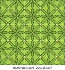 batik motif design, can be used for background or fabric design. This design can be connected repeatedly and will always connect