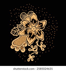 Batik Motif Pieces for beginners learning to draw batik