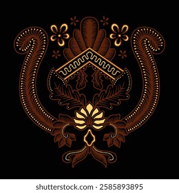 Batik Motif Pieces for beginners learning to draw batik