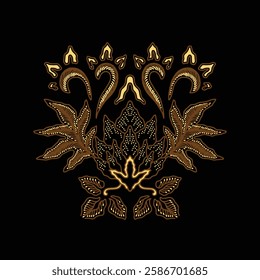 Batik Motif Pieces for beginners learning to draw batik