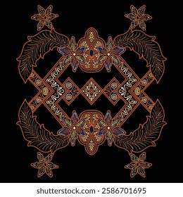 Batik Motif Pieces for beginners learning to draw batik