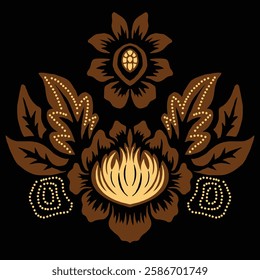 Batik Motif Pieces for beginners learning to draw batik