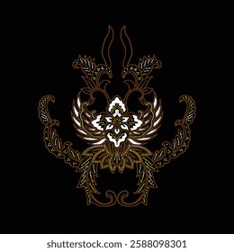 Batik Motif Pieces for beginners learning to draw batik