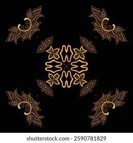 Batik Motif Pieces for beginners learning to draw batik